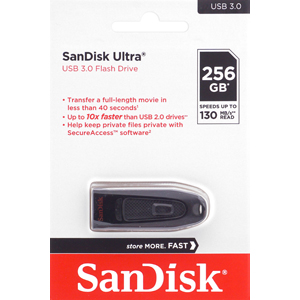 サンディスク SanDisk 海外パッケージ サンディスク USBメモリ 256GB SDCZ48-256G-U46 USB3.0対応