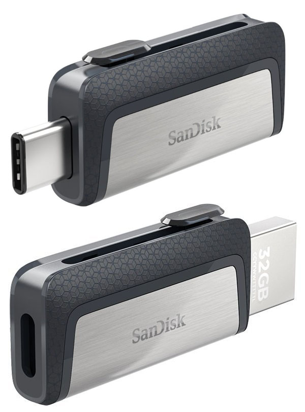  サンディスク SanDisk 海外パッケージ サンディスク USBメモリ 128GB SDDDC2-128G-G46 USB3.0対応 Type-C対応