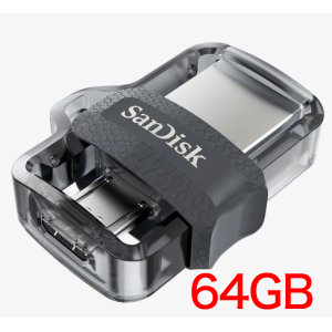 サンディスク SanDisk 海外パッケージ サンディスク USBメモリ 64GB SDDD3-064G-G46 USB3.0対応