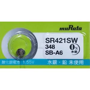村田製作所 MURATA MURATA SR421SW 348 酸化銀電池 1個 村田製作所 ムラタ