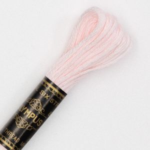 オリムパス オリムパス 刺しゅう糸 刺繍糸 25番 6かせ 8mｘ6本 6束 カラー 101 ピンク 赤系