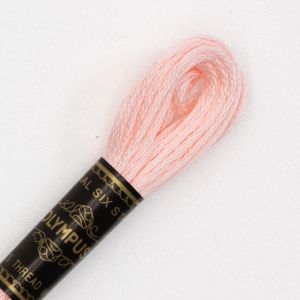 オリムパス オリムパス 刺しゅう糸 刺繍糸 25番 6かせ 8mｘ6本 6束 カラー 116 ピンク 赤系
