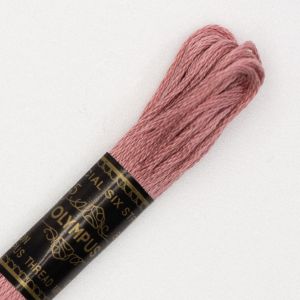 オリムパス オリムパス 刺しゅう糸 刺繍糸 25番 6かせ 8mｘ6本 6束 カラー 165 ピンク 赤系