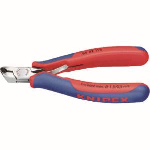 クニペックスツールズ KNIPEX KNIPEX 6442-115 エレクトロニクスエンドカッティングニッパー クニペックスツールズ