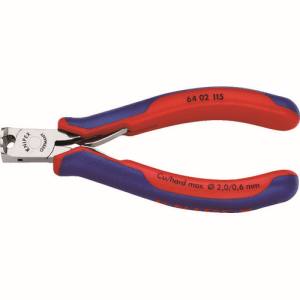 クニペックスツールズ KNIPEX KNIPEX 6402-115 エレクトロニクスエンドカッティングニッパー クニペックスツールズ