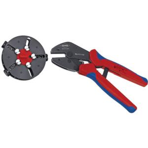 クニペックスツールズ KNIPEX KNIPEX 2860947 9733-01 マルチクリンプ マガジン付圧着工具 クニペックスツールズ