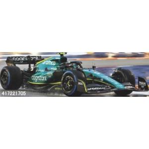 京商 kyosho 京商 417221705 MINICHAMPS 1/43 アストン マーティン アラムコ コグニザント F1 チーム AMR22 セバスチャン ベッテル シンガポールGP 2022