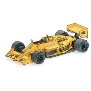 京商 kyosho 京商 540873392 MINICHAMPS 1/43 ロータス ホンダ 99T アイルトン セナ モナコGP 1987 モナコGP初優勝 ウェザリング仕様