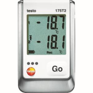 テストー テストー TESTO175-T2 温度データロガ内蔵1チャンネル+外付1