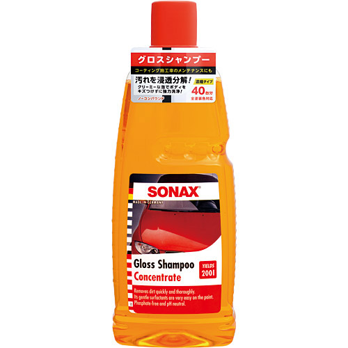  ソナックス SONAX ソナックス グロスシャンプー 1000ml314300 SONAX