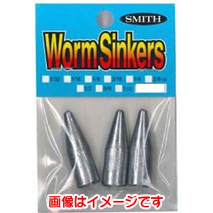 スミス SMITH スミス ワームシンカー 1/16oz