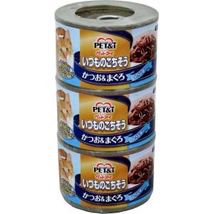 ペットアイ PET&i ペットアイ いつものごちそう かつお & まぐろ しらす入り 160g×3P