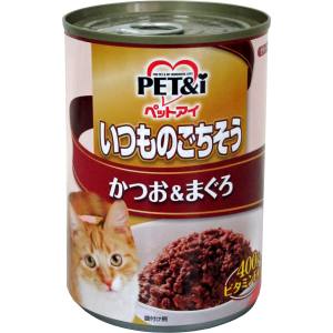 ペットアイ PET&i ペットアイ いつものごちそう かつお & まぐろ 400g