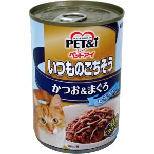 ペットアイ PET&i ペットアイ いつものごちそう かつお & まぐろ しらす入り 400g