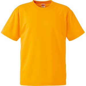 キャブ CAB ユナイテッドアスレ 4.1oz ドライ Tシャツ ゴールド XXXXL