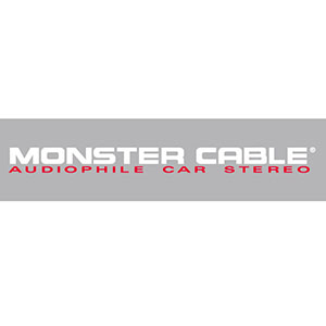 モンスターケーブル Monster Cable ステッカー ホワイト&レッド SROD CA-W モンスター ケーブル 国内正規輸入品