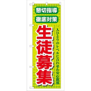 のぼり屋工房 のぼり屋工房 のぼり 懇切指導徹底対策生徒募集 GNB-64