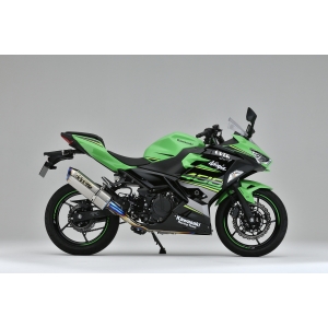 オーヴァーレーシング OVER RACING オーヴァーレーシング 25-722-11 TT-Formula RS フルチタン 2-1 Ninja400 18