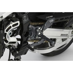 オーヴァーレーシング OVER RACING オーヴァーレーシング 51-71-01GM バックステップ 4ポジション ガンメタ Z900RS 18-23/Z900RS Cafe 18-23