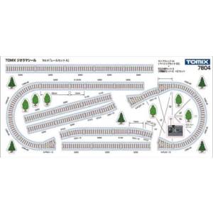 トミーテック TOMIX TOMIX 7804 TOMIXジオラマシールVol.4 レールセットA