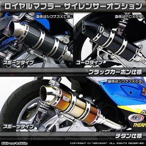 ウイルズウィン WirusWin ウイルズウィン 562-59-13 ロイヤルマフラー スポーツタイプ ブラックカーボン PGO G-MAX220 WirusWin