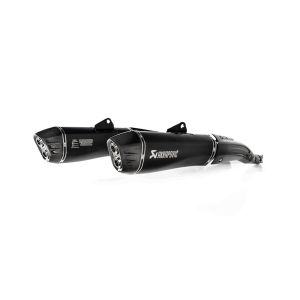 アクラポビッチ AKRAPOVIC アクラポビッチ S-B16SO3-HRAATBL スリップオンライン チタン ブラック EC K1600B/Grand America 17-20