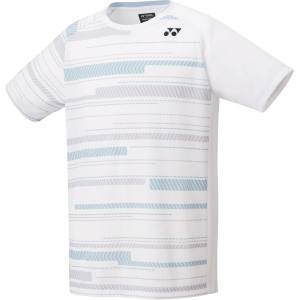 ヨネックス YONEX ヨネックス メンズ レディース テニス ゲームシャツ フィットスタイル 10472 ホワイト 011 SS