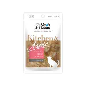 ジャパンペットコミュニケーションズ ジャパンペット Kitchen & Aspic サーモンと鶏肉のアスピック 40g