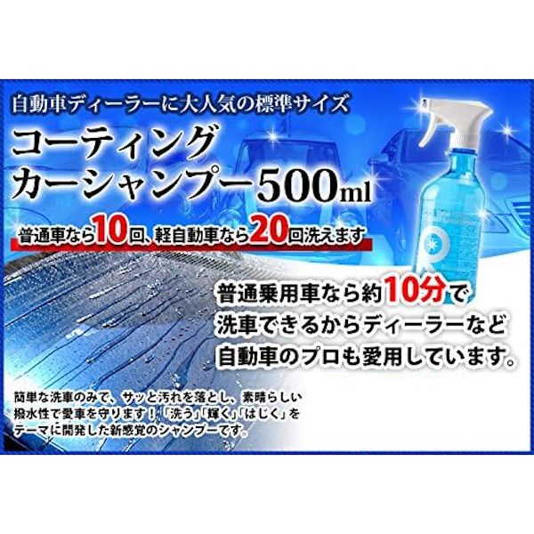  リピカ リピカ コーティングカーシャンプー 500ml