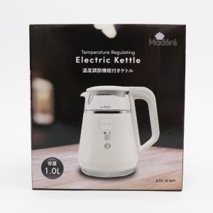 ヒロコーポレーション ヒロコーポ KTK-10WH 温度調節機能付き電気ケトル ホワイト