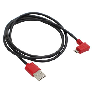 アイネックス AINEX アイネックス USB-146R 2.4A対応 USB充電ケーブル A - Micro-B L型 両端リバーシブル 1m AINEX