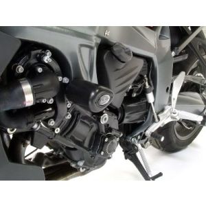 R&G アールアンドジー R&G RG-CP0251BL エアロクラッシュプロテクター ブラック BMW K1200R/K1300R