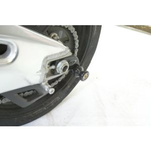 R＆G R＆G RG-CR0030BK オフセットコットンリール ブラック TRIUMPH RSV4/FACTORY 09-14・RSV4 RR 15-/RF 15-・TUONO V4 11-14