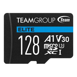 チーム Team チーム microSDXC 128GB TEAUSDX128GIV30A103 microSDXC 128GB UHS-I U3 V30 A1 Class10