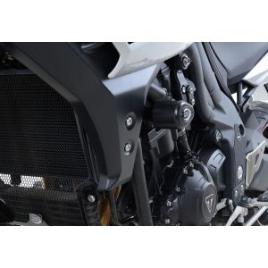 R&G アールアンドジー R&G RG-CP0409BL エアロクラッシュプロテクター ブラック TRIUMPH Tiger1050 Sport 16-