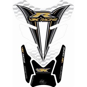 モトグラフィックス MOTOGRAFIX モトグラフィックス MT-TK012S タンクパッド SLV KAWASAKI QUADPAD