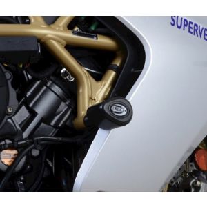 R&G アールアンドジー R&G RG-CP0505BL エアロクラッシュプロテクター ブラック MV AGUSTA 800Superveloce 20-