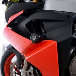 R&G アールアンドジー R&G RG-CP0511BL エアロクラッシュプロテクター ブラック APRILIA RS660 21- RACE VERSION