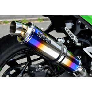 ビームス ビームス G433-53-P1J R-EVO スリップオン ヒートチタンサイレンサー NINJA250/22- 8BK-EX250Y