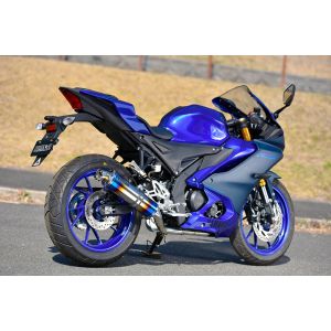 ビームス ビームス G274-53-S1J R-EVO ヒートチタン フルエキ 政府認証 YZF-R125/8BJ-RE45J YZF-R15/8BK-RG86J