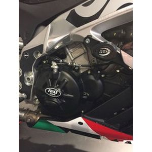 R&G アールアンドジー R&G RG-KEC0081R エンジンケースカバーSET レーシング ブラック APRILIA RSV4 RR/RF 15-