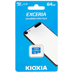 キオクシア Kioxia 海外パッケージ キオクシア マイクロSDXC 64GB LMEX1L064GG4 EXCERIA UHS-I Class10 microsdカード