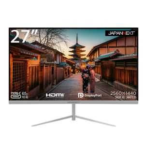 ジャパンネクスト JAPANNEXT JAPANNEXT JN-T27WQHD-C65W 液晶モニター 27インチ