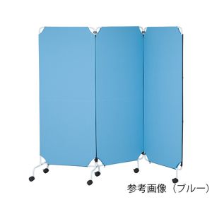 アズワン AS ONE アズワン 7-9777-02 連結パーテーション 基本体B 3連 2100×400×1800mm ブルー