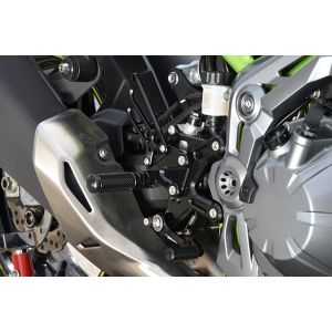 ベビーフェイス BabyFace ベビーフェイス 002-K035BK バックステップキット ブラック Z900(ZR900B) 17-