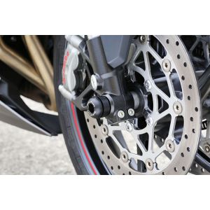 ベビーフェイス BabyFace ベビーフェイス 006-AT006 アクスルプロテクター フロント TRIUMPH STREET TRIPLE765 17-20