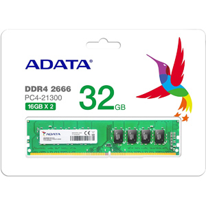 ADATA ADATA AD4U2666316G19-D PC4-21300(DDR4-2666) 16GBx2 PCメモリ