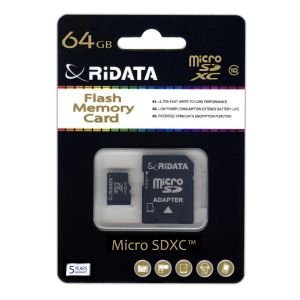 【ライデータ RIDATA】RIDATA microSDXC 64GB Class10