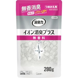 エステー エステー ST12670 消臭力クリアビーズ イオン消臭プラス つめかえ 無香料