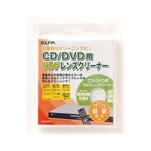 朝日電器 エルパ ELPA エルパ CDM-D100 CD DVDマルチレンズクリーナー